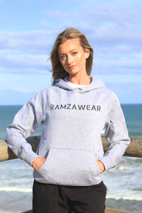 Womens Grey RamzaWear Hoodie