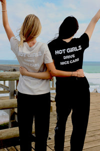 Hot Girls Tee - Bone