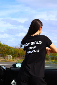 Hot Girls Tee - Black